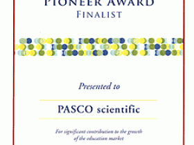 2009 EdNet Pioneer Award Finalist