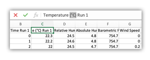 Edit Spreadsheet