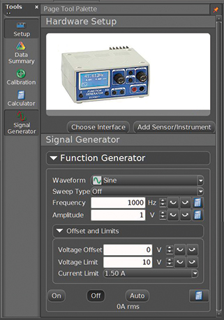 Capstone Sensors and Signals Generator