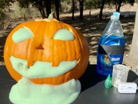 Halloween Science: Oozing Pumpkin Experiment