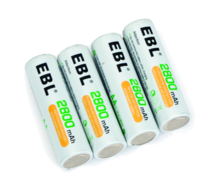 Rechargeable AA Batteries (Set of 4)