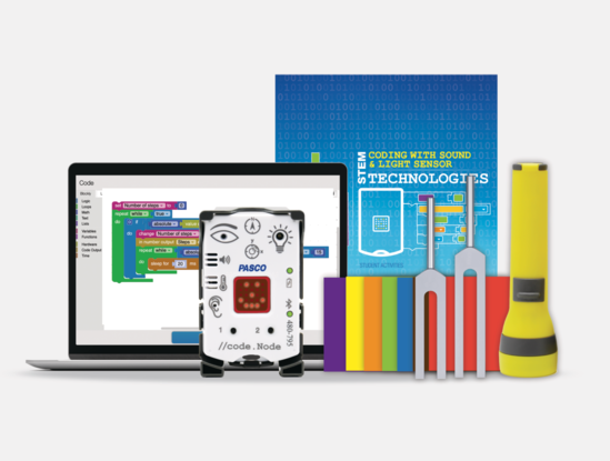 Coding with Sound and Light Sensor Technologies Kit