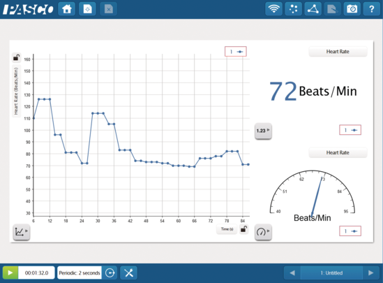 Wireless Exercise Heart Rate Sensor