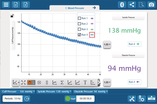 Wireless Blood Pressure Sensor with Standard Cuff