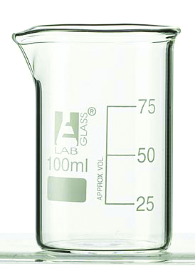 Beaker, 100-mL (12 Pack)