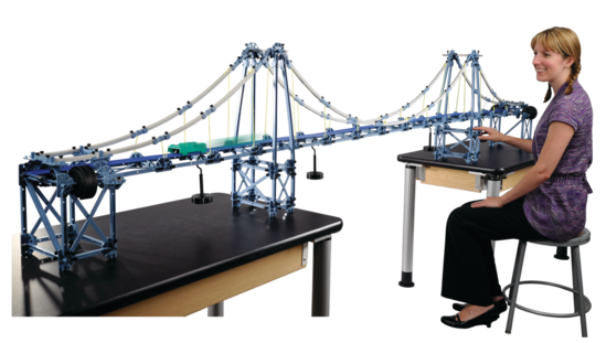 Large Structures Set - Suspension Bridge